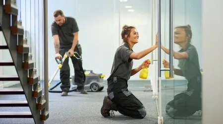 Commercial cleaning services