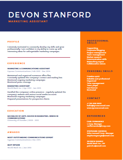 Free first job resume templates for download - Australia | finder.com.au