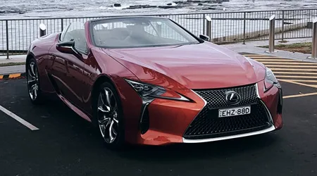 Lexus LC 500 Convertible Review: First impression