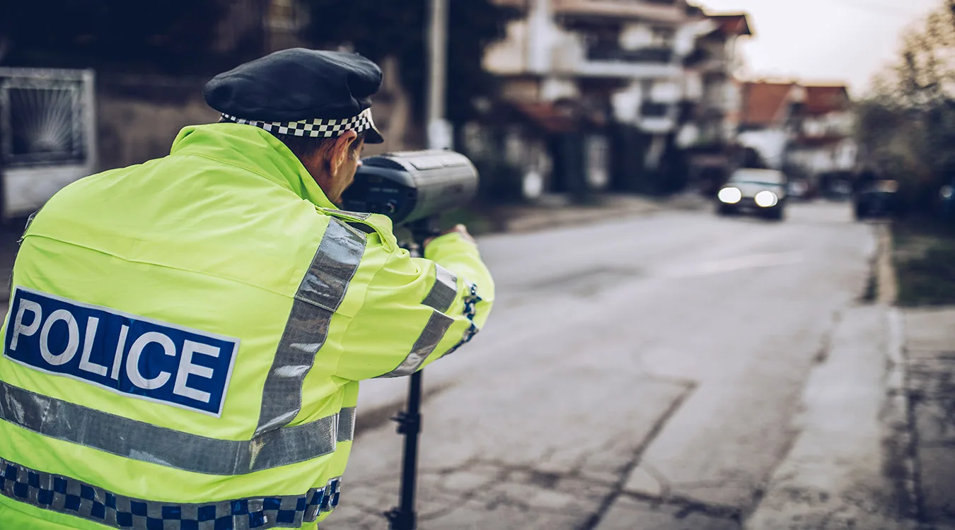 Traffic police working Traffic police working