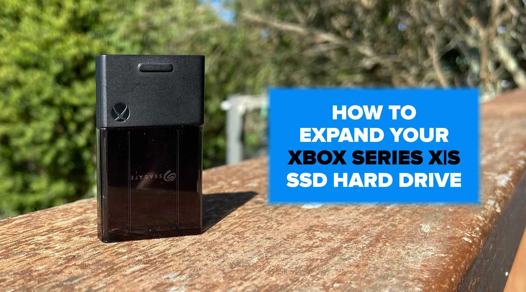 How to expand the Xbox Series X|S SSD hard drive storage space