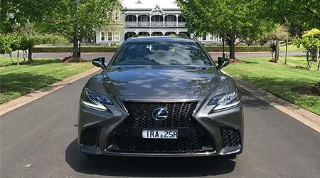 Lexus LS500h F Sport review