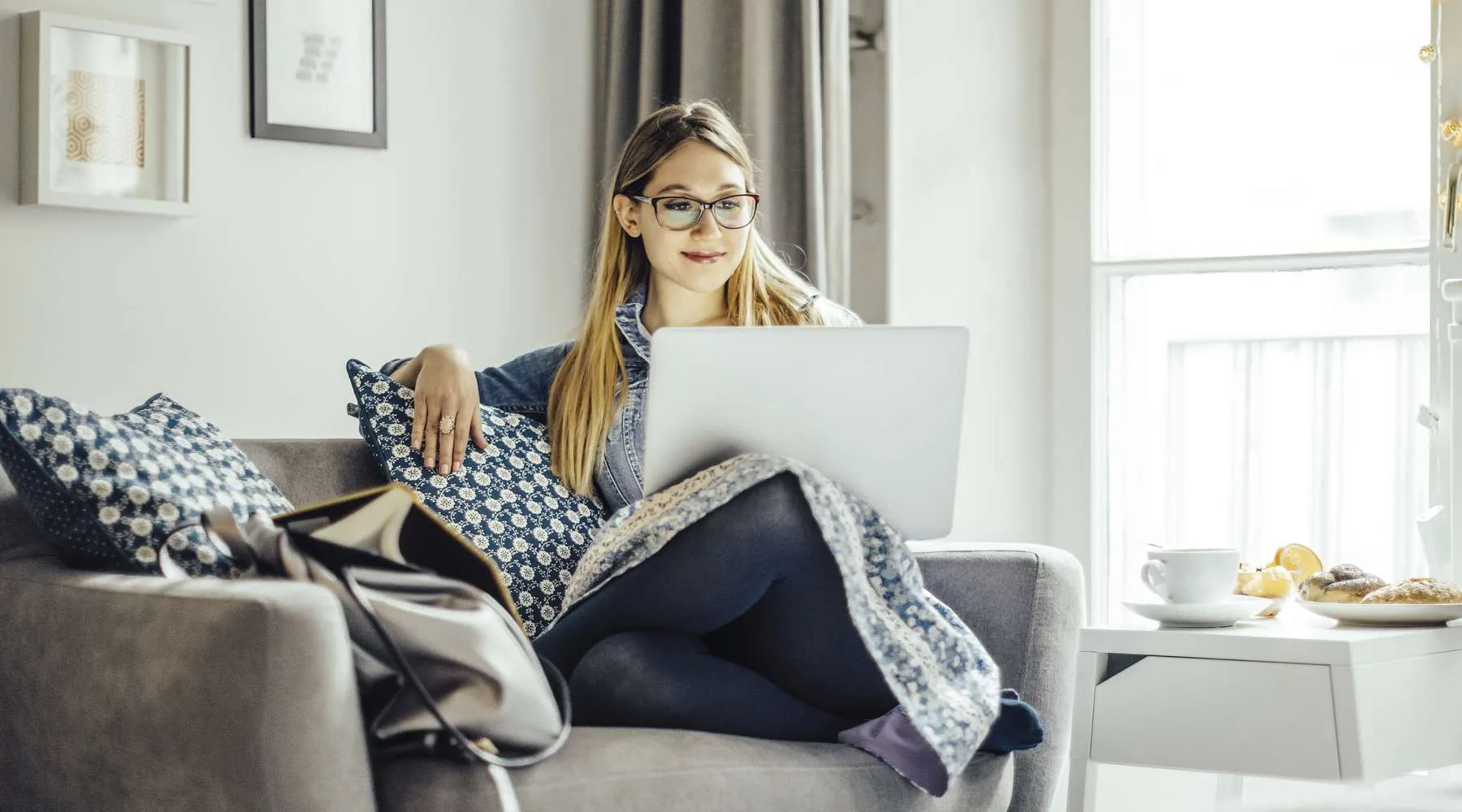 Young woman at home Young woman at home