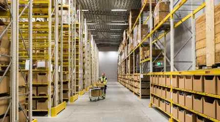 Warehouse storage