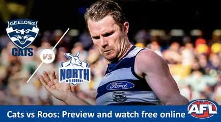 How to watch Geelong Cats vs North Melbourne AFL live and match preview