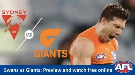 How to watch Sydney Swans vs GWS Giants AFL live and match preview