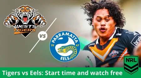 How to watch Wests Tigers vs Parramatta Eels NRL live and free