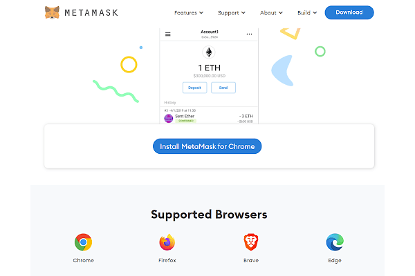 Metamask extension browser