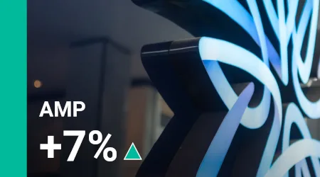 Why is the AMP share price switching direction?