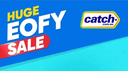 EOFY sales at Catch: 50% off LG, Ray-Ban, Antler, Under Armour