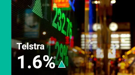 Why is the Telstra share price on a high today?