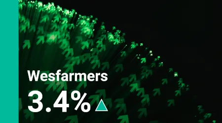 Why has the Wesfarmers (WES) share price lifted?