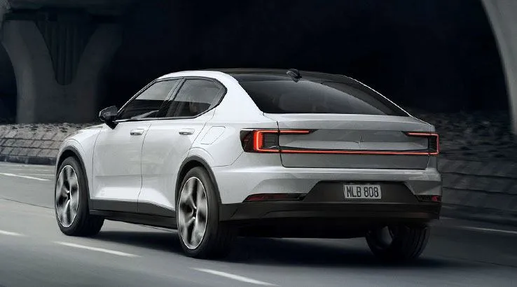 Polestar 2: View of the rear