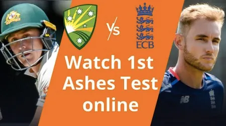 Watch first Ashes Test Australia vs England live online