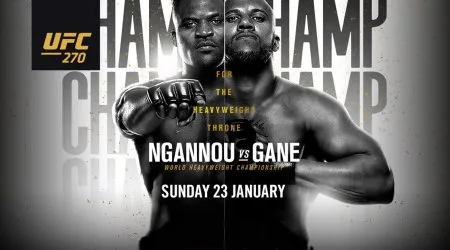 How to watch UFC 270 Ngannou vs Gane online and start time in Australia