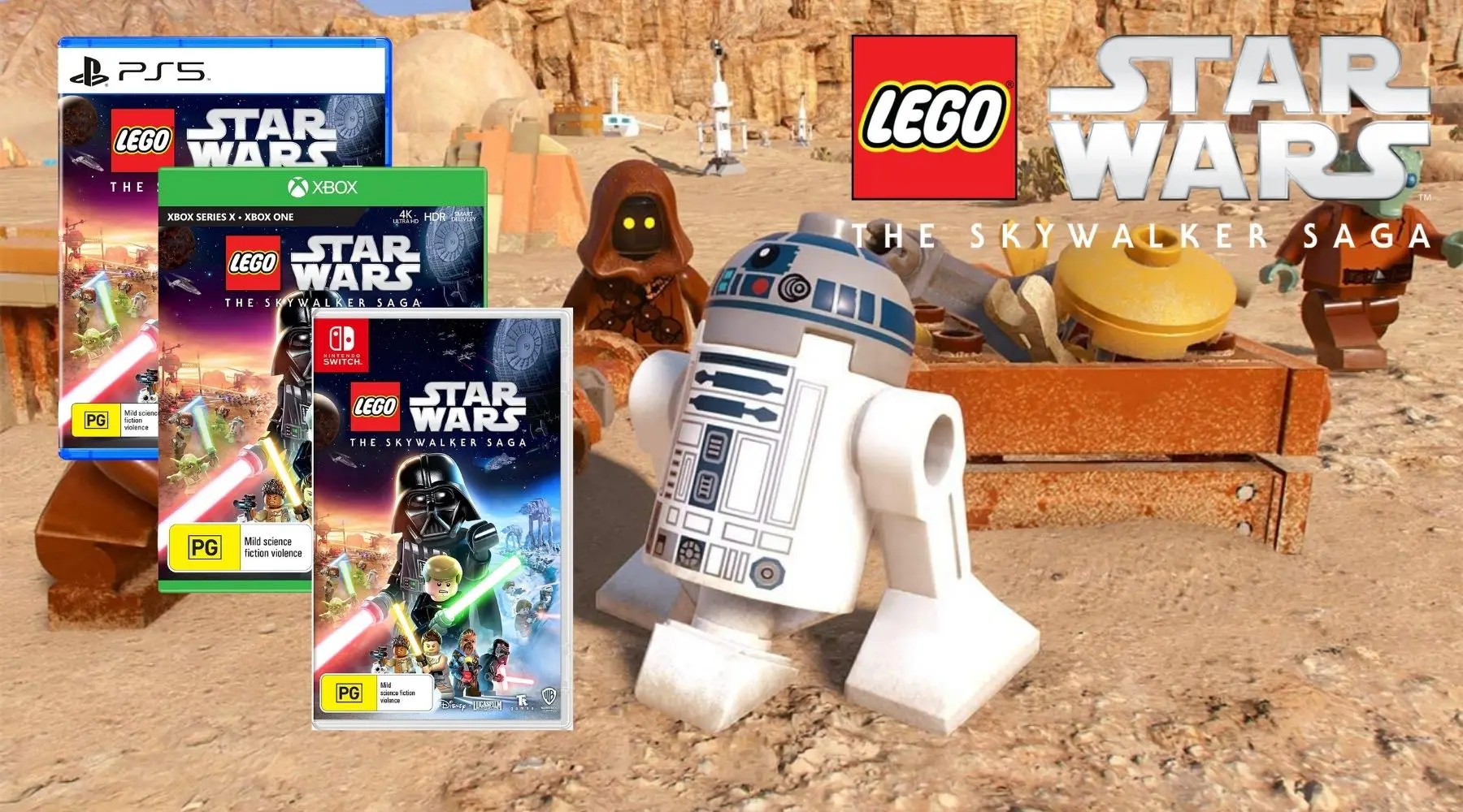 Cheapest copies of Lego Star Wars The Skywalker Saga: Save $25