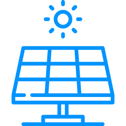 Solar panel icon