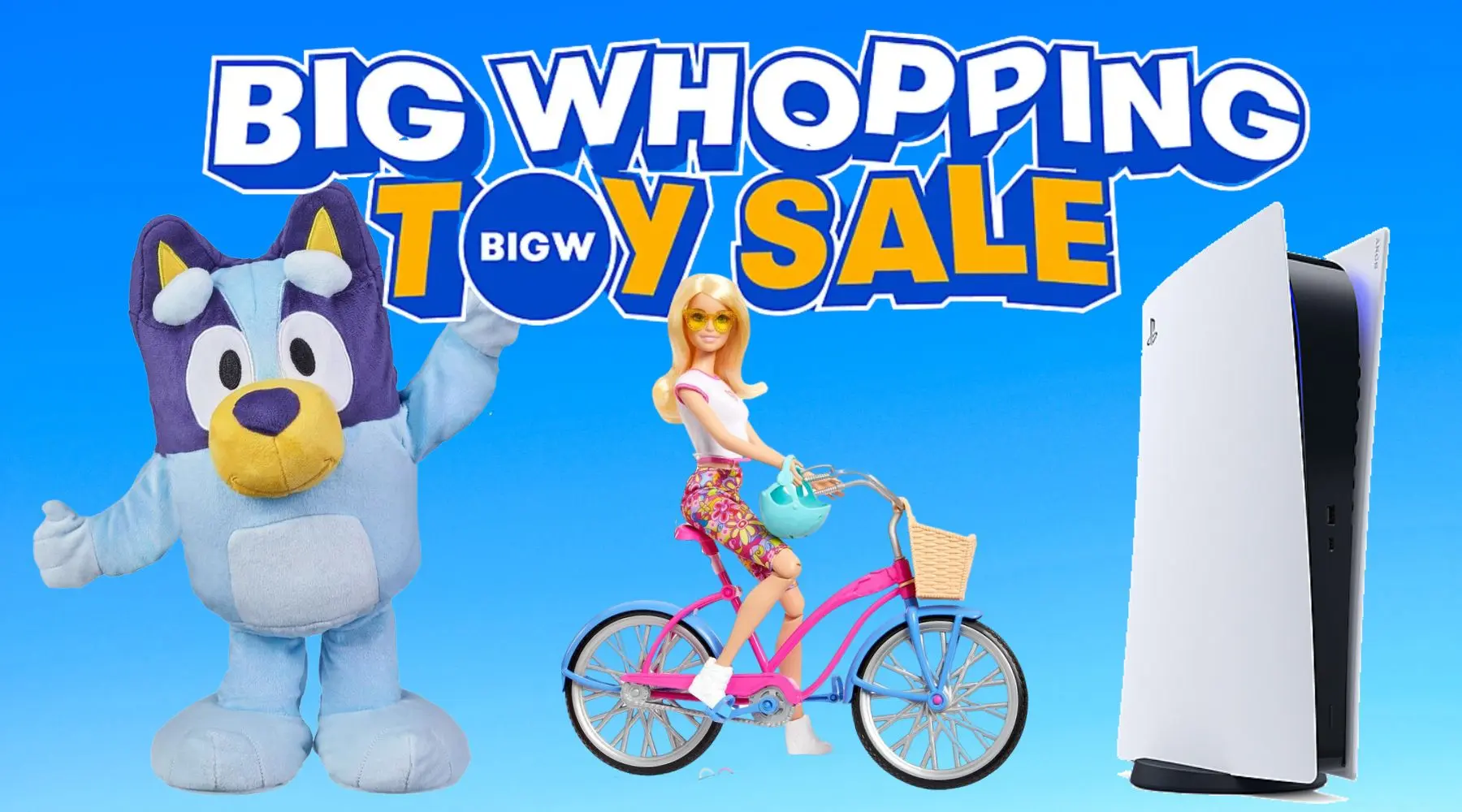 The best deals from Big W’s Mega Toy Sale: Up to 55% off