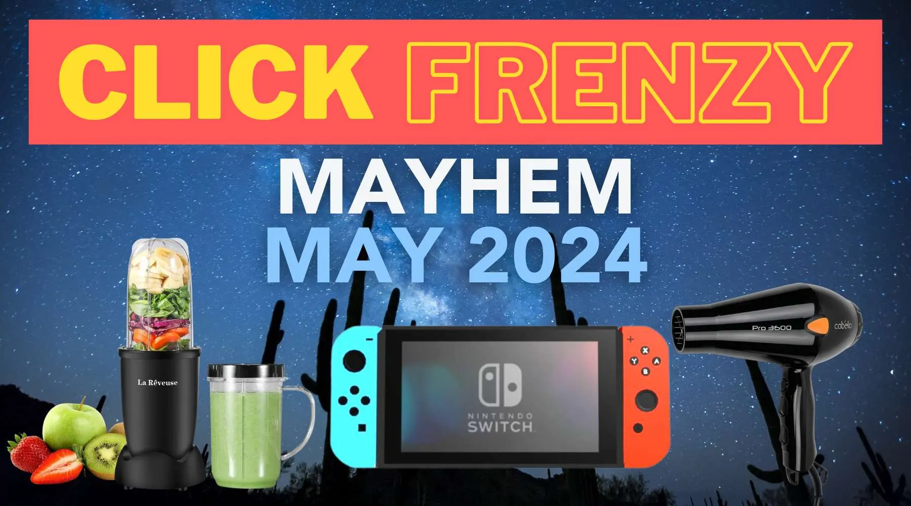 Click Frenzy™ Mayhem 2024 is here | Full List Revealed