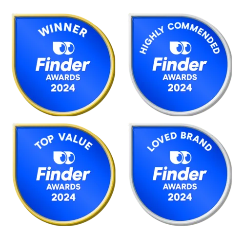 Finder Awards badge