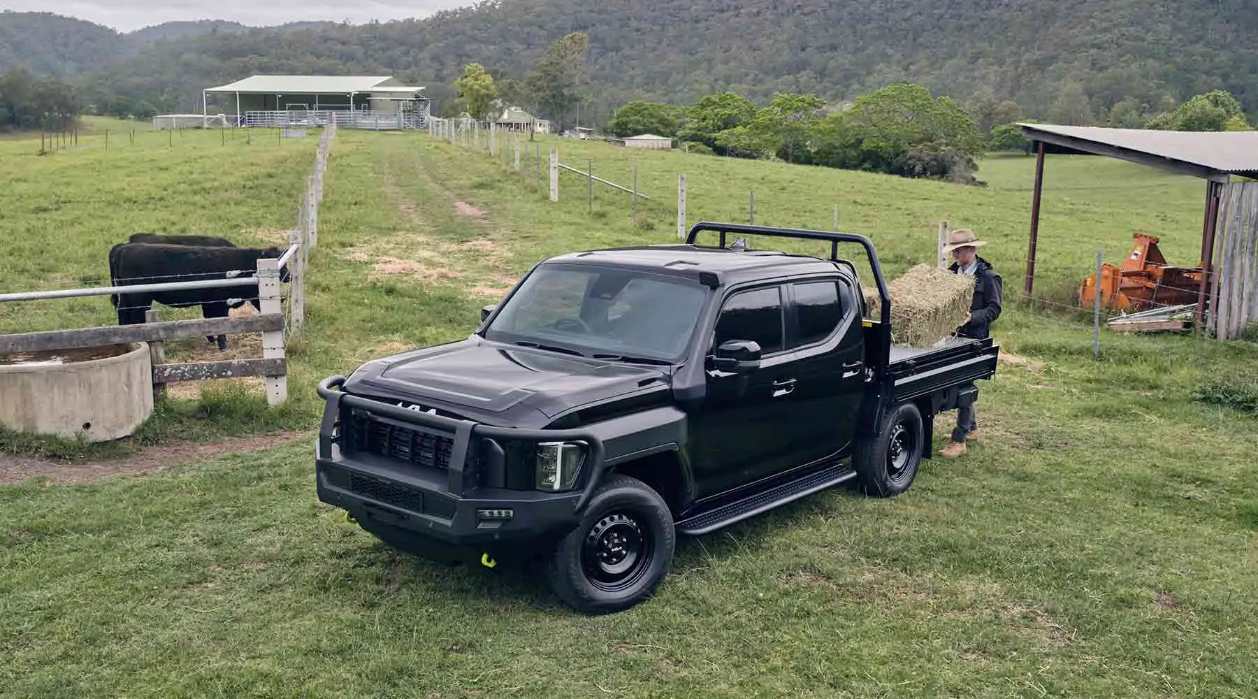 Kia lift the covers on the Tasman Ute