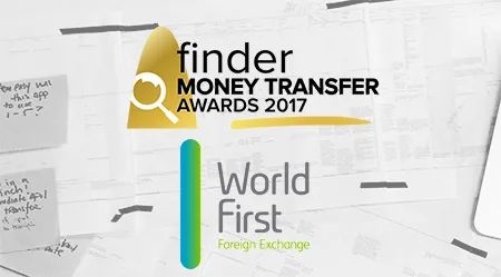 finder.com Money Transfer Awards 2017: World First Wins Most Convenient Award