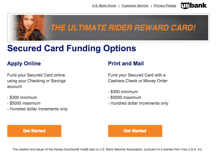 HarleyDavidson Visa Secured Card review 2020