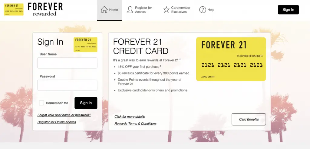 Forever 21 Credit Card review July 2020
