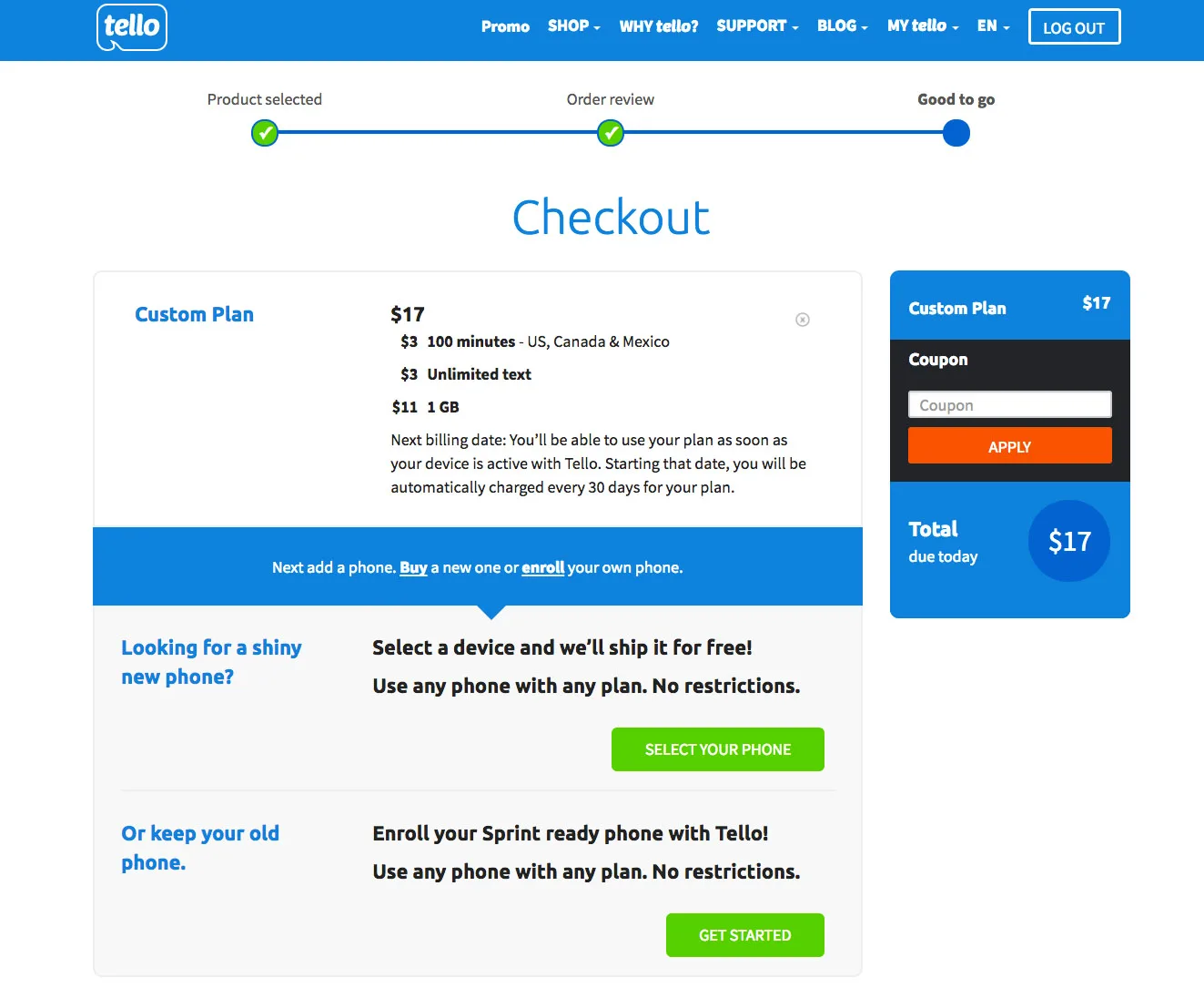 Tello promo codes July 2020