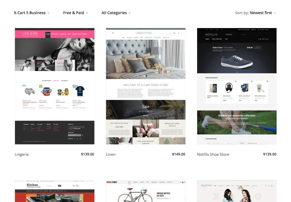 X-Cart ecommerce platform