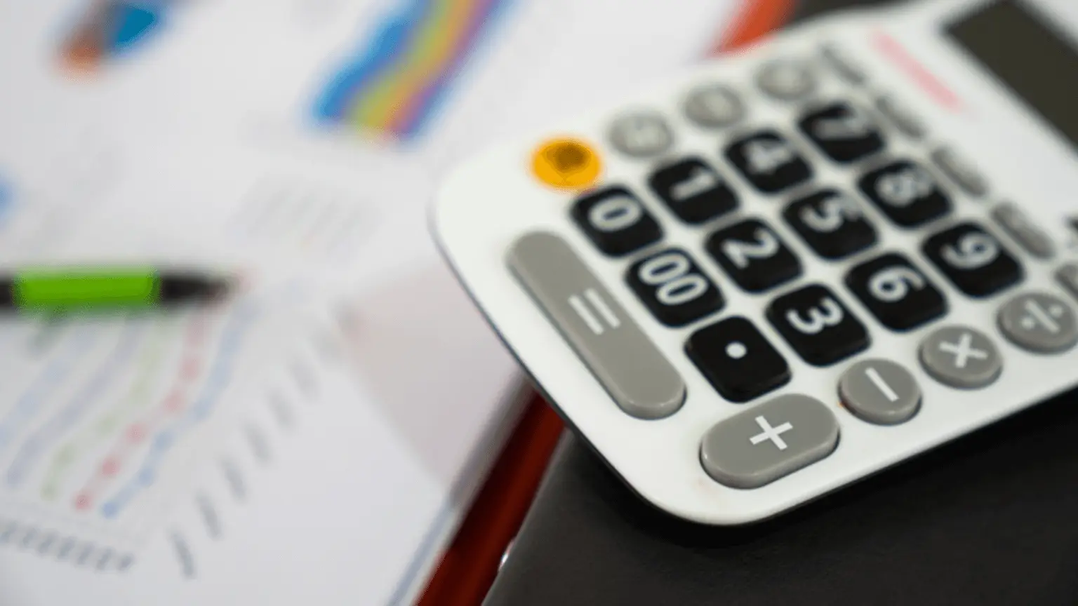 Image: Getty Images A calculator with a notebook in the background