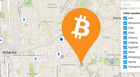 MAP: Find bitcoin ATMs and stores that accept BTC as payment in Atlanta