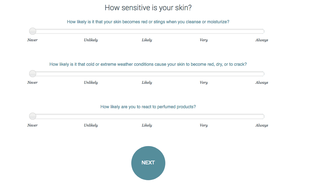 DDF skin care quiz