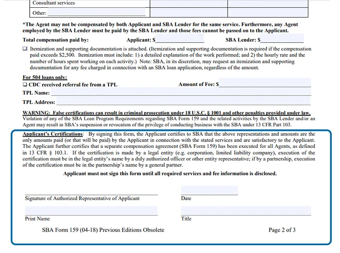 How To Fill Out SBA Form 159 Step by step Guide Finder How to fill out sba form 159 step by step guide finder