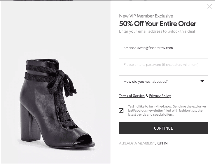 JustFab promo codes July 2020