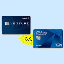 Venture® from Capital One® vs. Chase Sapphire Preferred® | finder.com