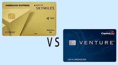 Delta SkyMiles® Gold American Express Card vs. Capital One Venture Rewards Credit Card