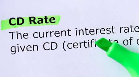 Compare 5 year CD Rates