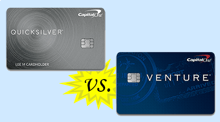 capital one quicksilver vs venture one