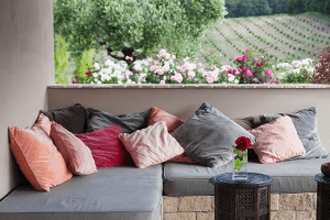 Patio pillows