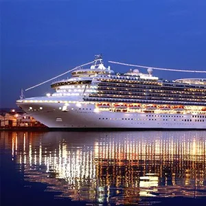 Cruise at sea