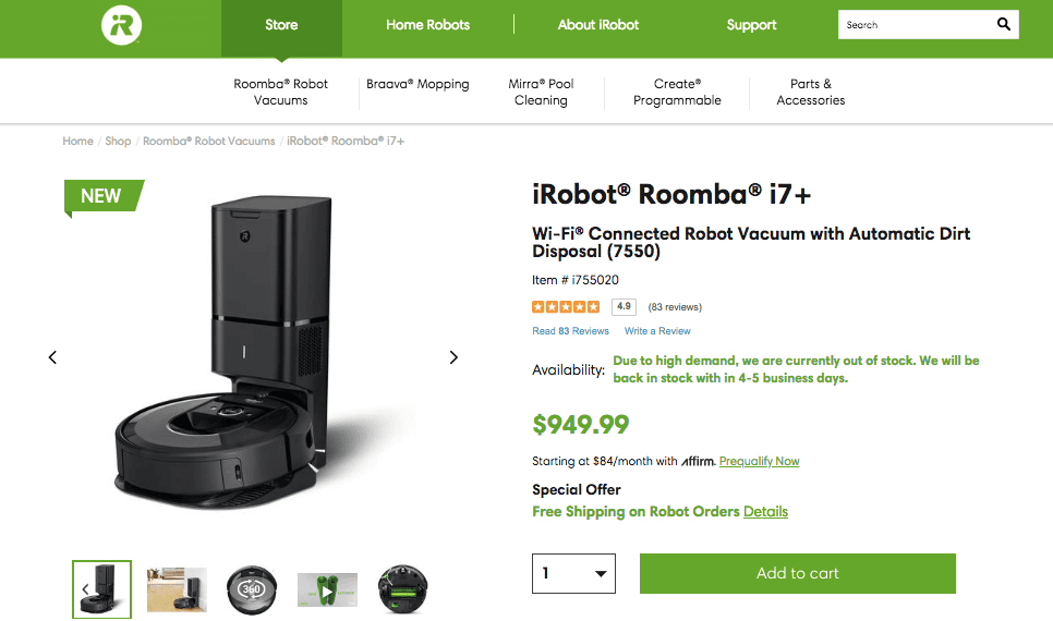 iRobot discount and promo codes June 2020
