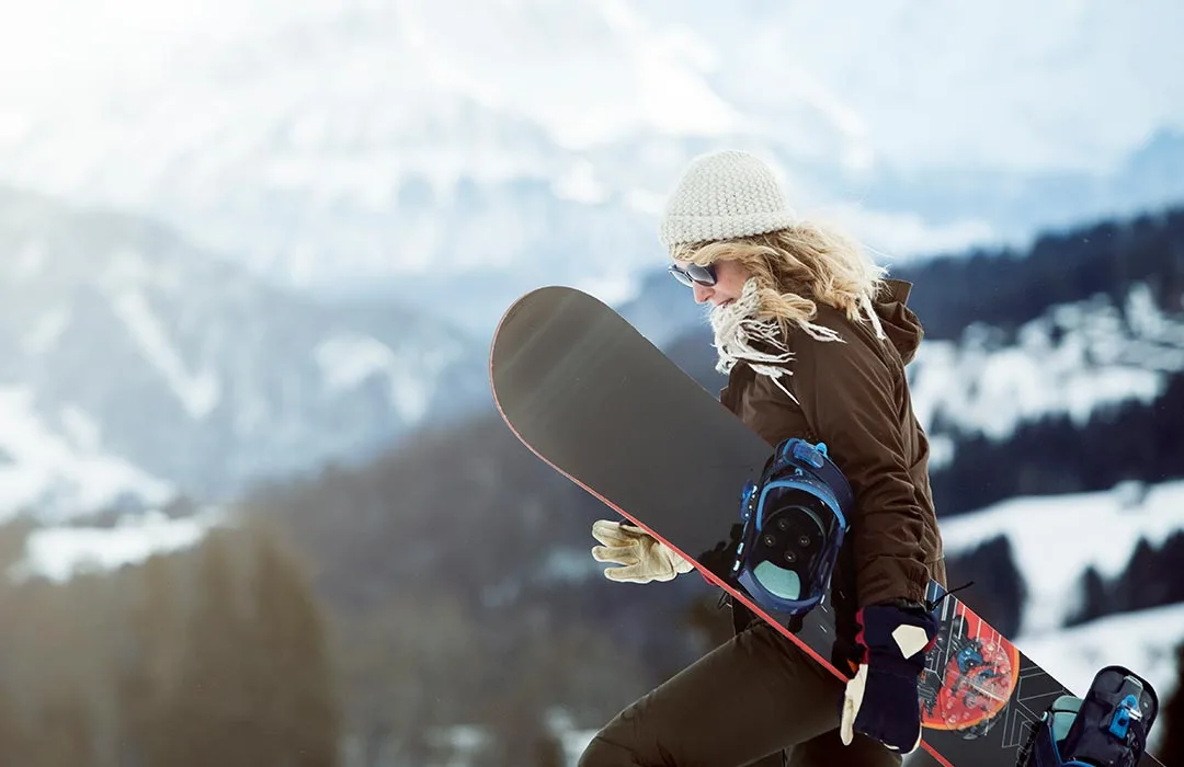 Image: Getty Images Snowboarding On The Slopes