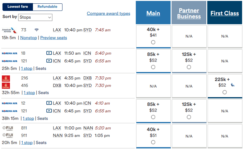 book american airlines with alaska miles