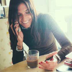 Image: Getty Images Woman asking for information related to credit cards
