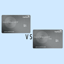 capital one venture one vs quicksilver