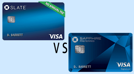 Chase Slate vs Chase Sapphire Preferred Card | finder.com