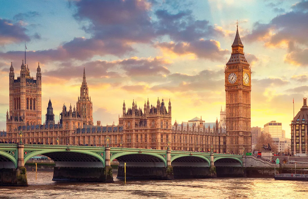 Image: Getty Images Big Ben and Westminster at sunrise
