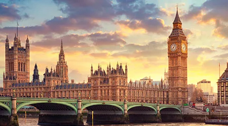westminster parliament river bridge big ben london