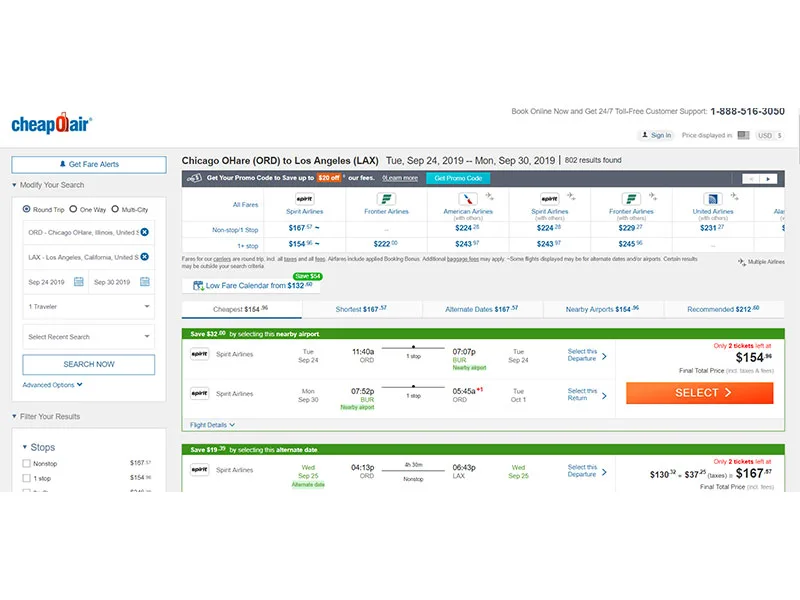 CheapOair promo codes June 2020